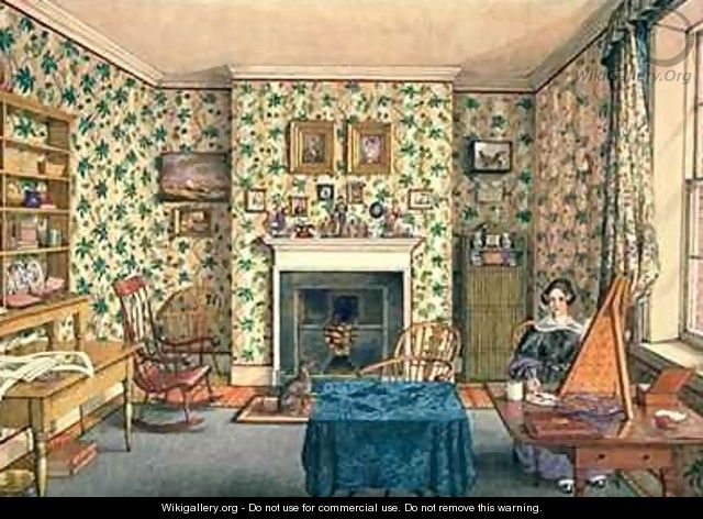 The Artist in Her Painting Room, York - Mary Ellen Best