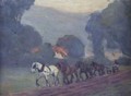 The Four Horse Team - Robert Polhill Bevan