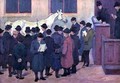 Horse Sale at the Barbican - Robert Polhill Bevan