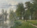 Walking By The River - Alexandre Rene Veron