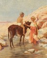 Enfants Au Bord De L'Oued - John-Lewis Shonborn