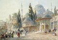The Sehzade Mosque In Laleli, Constantinople - Eugene Napoleon Flandin