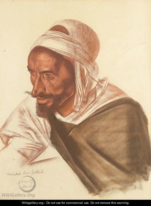 Portrait De Mohamed Ben Jellul - Alexander Evgenevich Iacovleff