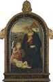 Madonna And Child With The Infant Saint John The Baptist - Bernardo Rossellino