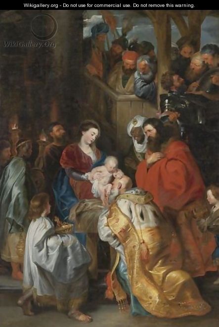 Adoration Of The Magi - (after) Sir Peter Paul Rubens