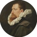 Portrait Of A Man, Bust Length, In Profile - (after) Sir Peter Paul Rubens