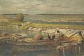 Pescatori In Laguna - Francesco Sartorelli