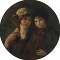 Mother And Daughter - Léon Bonnat