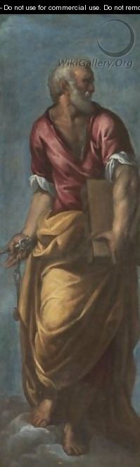 Saint Peter - (after) Ippolito Scarsella (see Scarsellino)