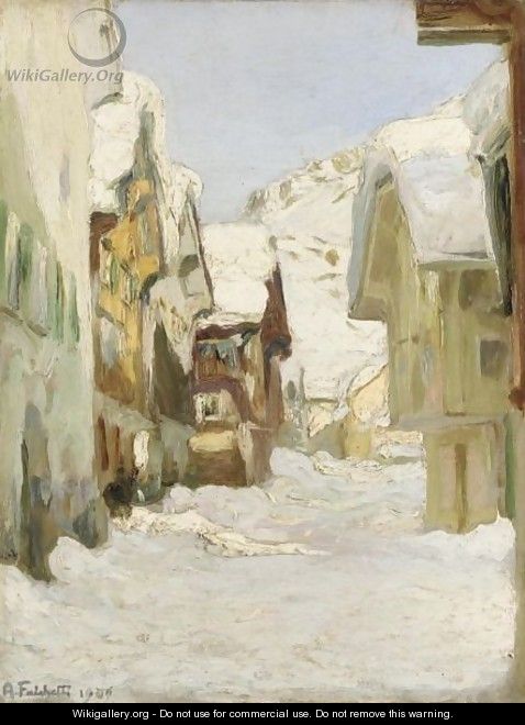 Paese Sotto La Neve - Alberto Falchetti