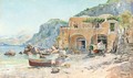 Capri, Pescherecci Sulla Spiaggia - Mariano De Franceschi