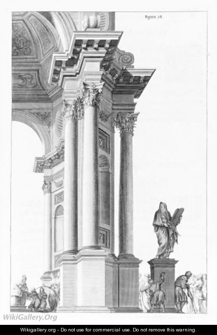 Perspectiva Pictorum Et Architectorum. Pars Prima. Roma Typis Joannis Jacobi Bohemi - Andrea Pozzo