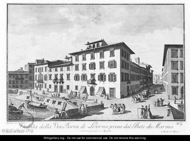 Collezione Delle Piu Belle Vedute Della Citta E Porto Di Livorno. Livorno Aliprandi, 1814 - Giovanni Battista Guerrazzi