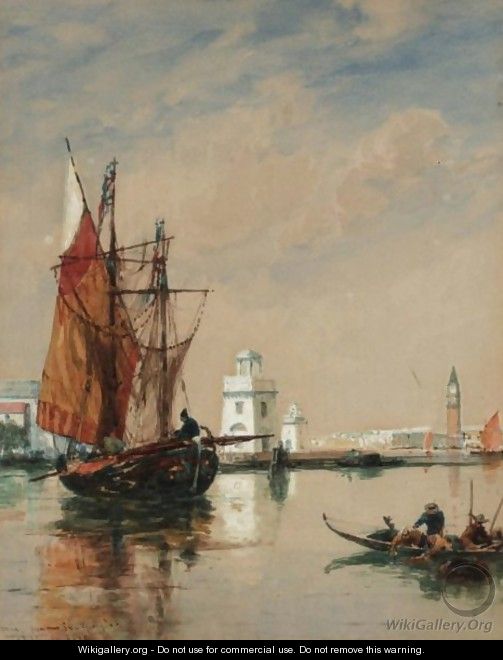 Venice From San Giorgio - Thomas Bush Hardy