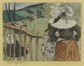 Bretonnes A La Barriere - Paul Gauguin