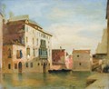 View Of A Canal In Venice - Eugene Fromentin