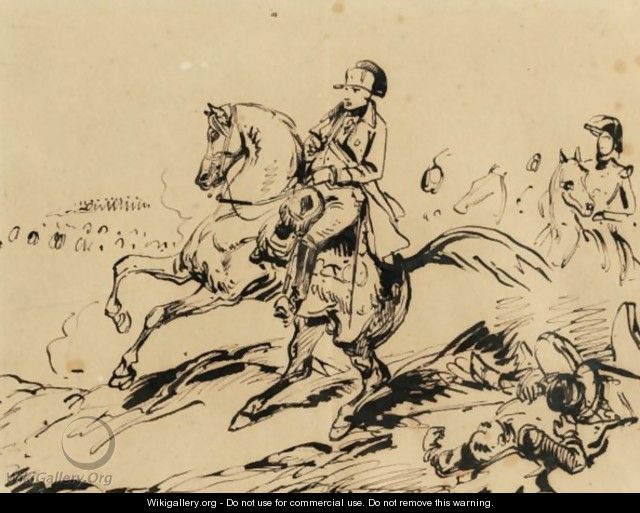 Napoleon On Horseback - Antoine-Jean Gros