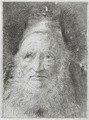 Testa Di Vecchio Barbuto. 1770 - Giovanni Domenico Tiepolo