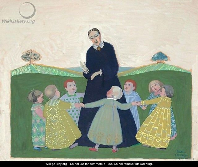 Kinderreigen, 1907 - Paul Tanner