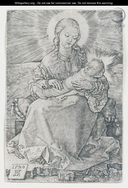 La Vergine Con Il Bambino In Fasce. 1520 - Albrecht Durer
