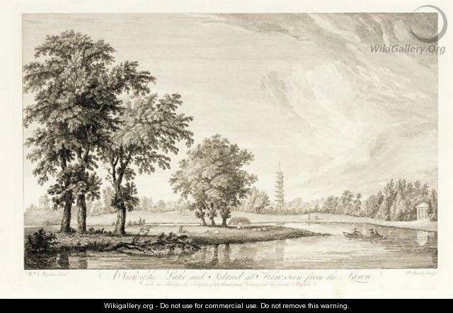 Plans, Elevations, Sections And Perspective Views Of The Gardens And Buildings At Kew In Surrey - Sir William Chambers