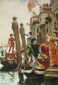 Morning Of A Day Of Feast In Venice On Xvth Century - Jacques-Clement Wagrez