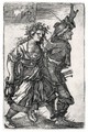 Dancing Peasant-Couple (Holl.196) - Hans Sebald Beham