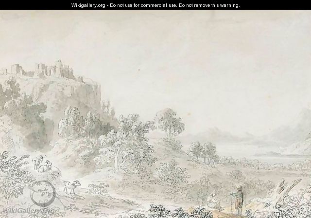 Lendscape with castle - Unknown Painter