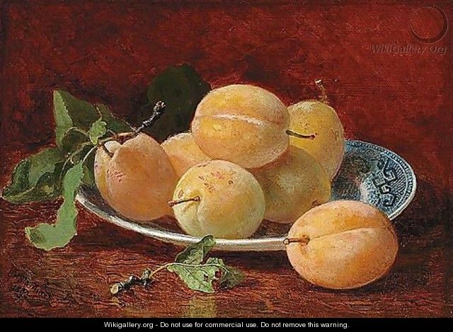 Still Life With Plums - Eloise Harriet Stannard