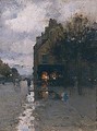 Une Rue De Paris - Luigi Loir