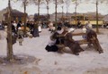 A Bustling Day - Luigi Loir