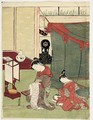 La Kamuro Assoupie - Suzuki Harunobu