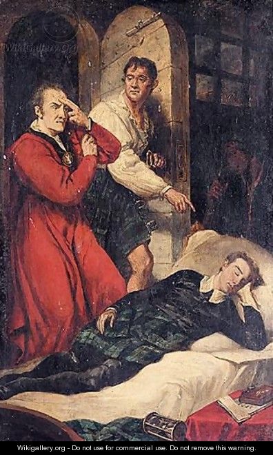 The Death Of The Earl Of Argyll, 1685 - James Northcote, R.A.