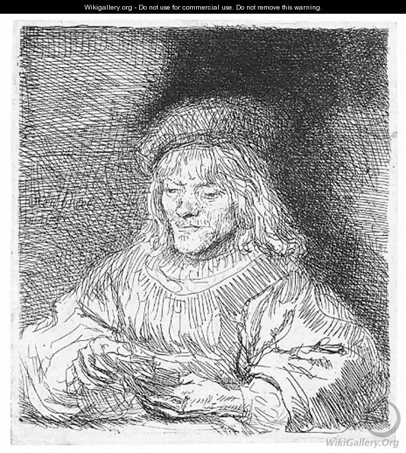The Card Player 2 - Rembrandt Van Rijn