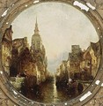 Capriccio Of A Town By Sunset - Alfred Montague