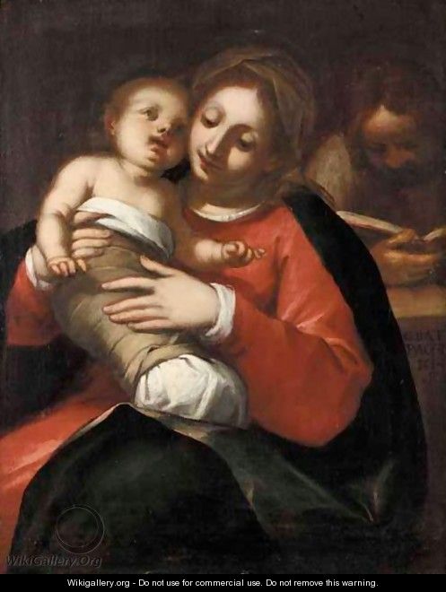 The Holy Family 2 - Giovanni Battista Paggi