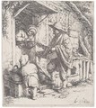 The Spectacle Seller - Adriaen Jansz. Van Ostade