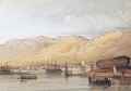 View Of The Harbour Of Toulon, France - William Callow