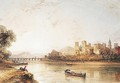 The Town Of Avignon On The Rhone - William Callow