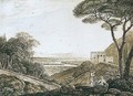 View Of The Villa Madama, Rome - Jacob More