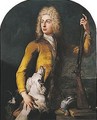 Man with a dog - Francois de Troy
