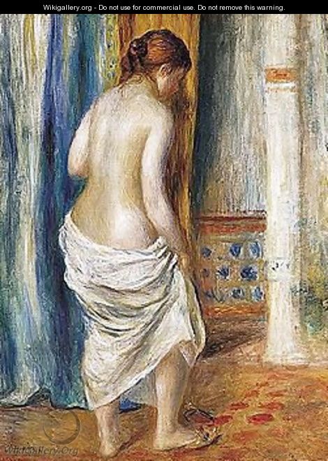 La Sortie Du Bain - Pierre Auguste Renoir