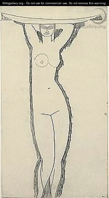 Female nude - Amedeo Modigliani