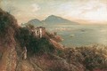 Blick Vom Kap Massa Auf Die Insel Capri (View From Cape Massa Towards Capri) - Oswald Achenbach