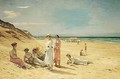 Sommerdag Pa Stranden, Lonstrup (Summer Day On Lonstrup Beach) - Niels Schiottz-Jensen