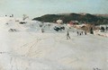 Skilopere (Winter Scene) - Fritz Thaulow