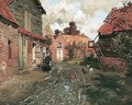 Fransk Landsby (A French Village) - Fritz Thaulow