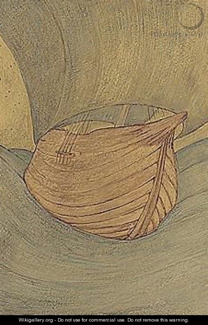 The Ship - Design In Three Tints Of Gold - Sir Edward Coley Burne-Jones