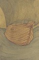 The Ship - Design In Three Tints Of Gold - Sir Edward Coley Burne-Jones