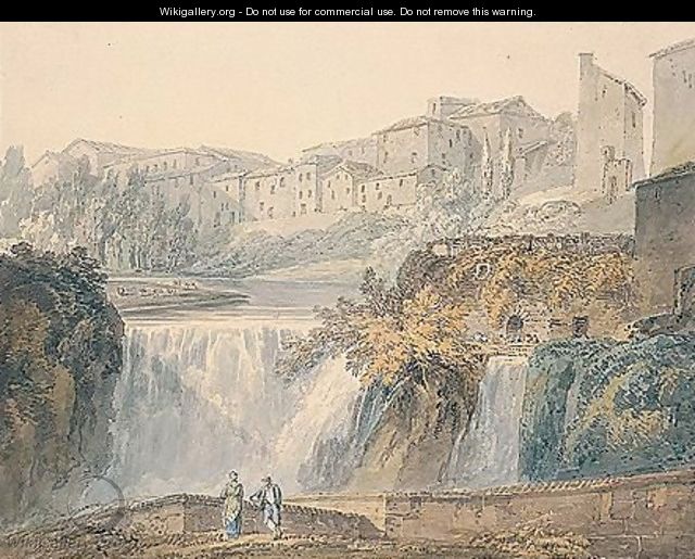 Falls Of The Anio At Tivoli - Joseph Mallord William Turner